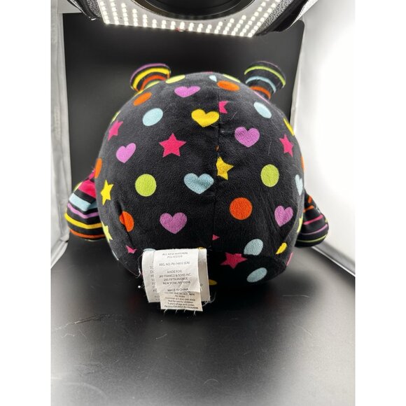 Little Miss Matched Black Silly Monster Pillow Buddy  13"  Plush Stuffed Animal - Picture 8 of 14